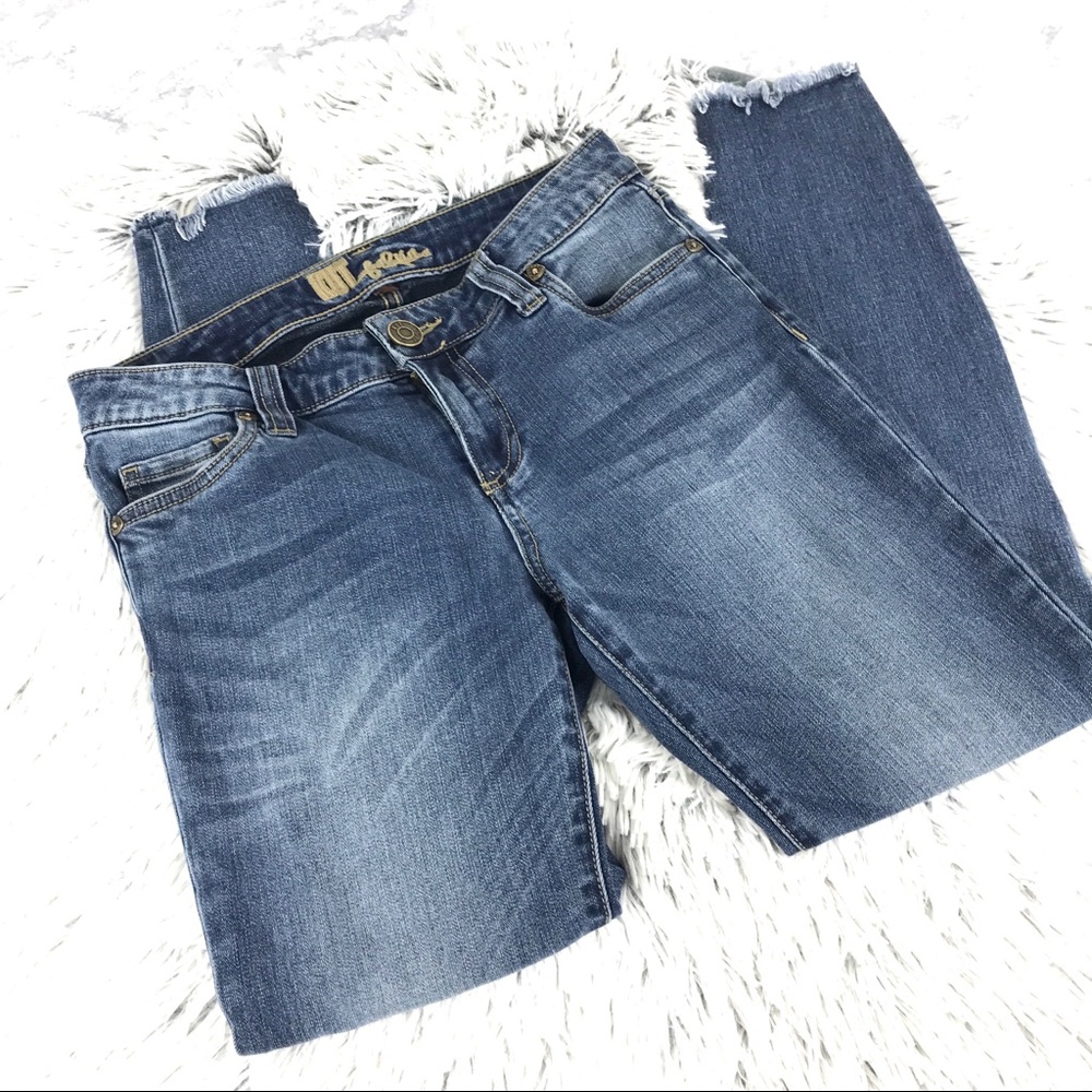 Kut From The Kloth Stretch Ankle Connie Jeans EUC